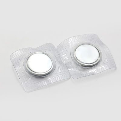 Amostra revestida de PVC costura impermeável em monopólio ímã de neodímio para casaco de chuva D25x3mm