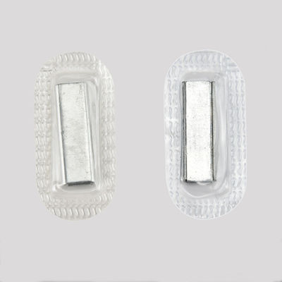 Amostra revestida de PVC costura impermeável em monopólio ímã de neodímio para casaco de chuva D25x3mm