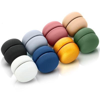 Pins de Hijab Magnéticos Redondos Múlti Magnético Mais Forte para Acessórios de Cabeça Muçulmano Feminino
