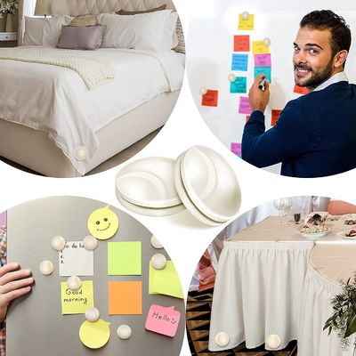 Magnetos industriais para cortinas de chuveiro e toalhas