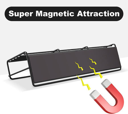 Super Espaço Económico Magnético Especiarias Rack para Refrigerador Material Metal Magnético Forte