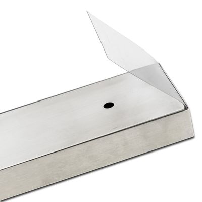 Home Cuitária Porta-facas com superfície magnética e revestimento de aço inoxidável