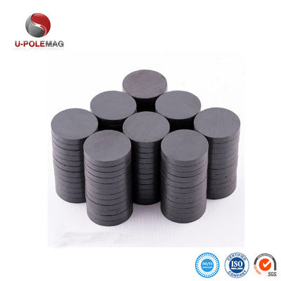 Magnetos industriais cerâmicos redondos C8 Magnetos de disco de ferrita para artesanato e frigorífico