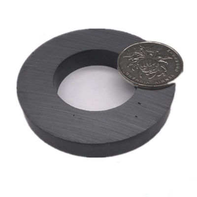 ± 0,05 mm Tolerância D200x110x20 mm C8 Ferrite Ring Magnet para o Serviço de Processamento de Alta-voz