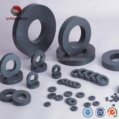 190 mm Tamanho externo Magnético de alto-falante grande Y35 Ferrite para Tolerância de fones de ouvido ± 1%
