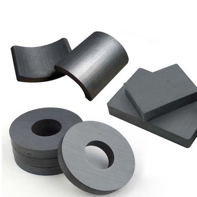 Ímãs ferríticos cerâmicos curvos de grau Y30 com excelente resistência à desmagnetização