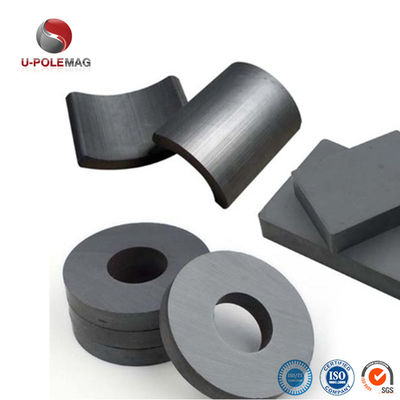± 0,01 mm Tolerância Magnético de Curva Cerâmica de Arco de Ferrita de Grau Completo para Motor