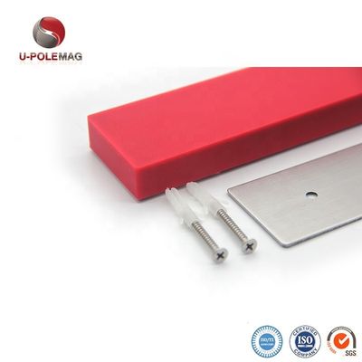 Dimensão personalizada de perfuração rugosidade silicone faixa magnética tem você coberto