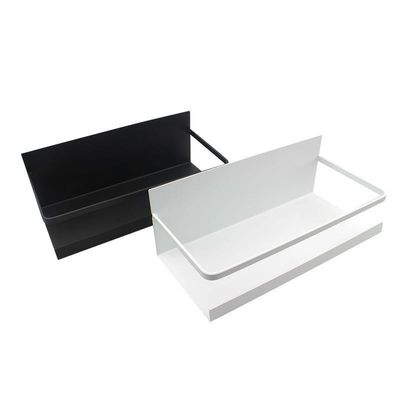 Organizador de rack de especiarias magnético de aço inoxidável montado na parede para microondas/fritas/refletores