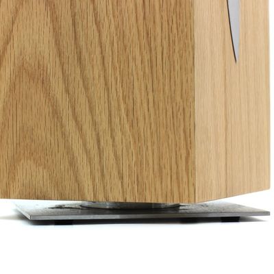 360 graus Rotável Carvalho Magnético Porta Faca Para Kitchen Counter