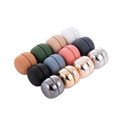 Magnetos Hijab redondos neutros com força de tração de 50 peças A4 liga NdFeB ímã