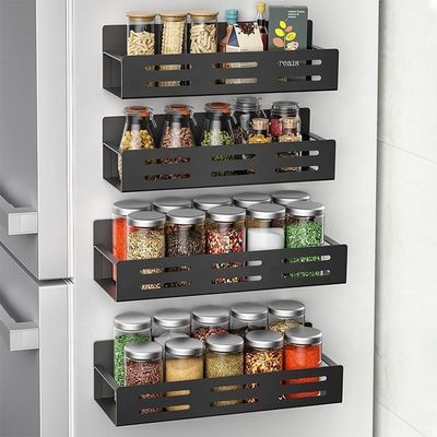 Organizador de cozinha Prateleiras magnéticas para frigorífico Ecológicas e abastecidas