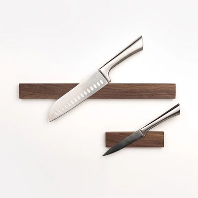 16 polegadas Dark Walnut Magnetic Knife Holder para parede Mantenha suas facas ao seu alcance
