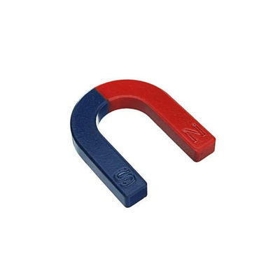 ISO14001 2004 Magnético de ferradura em forma de U vermelho azul aprovado para atividades educacionais