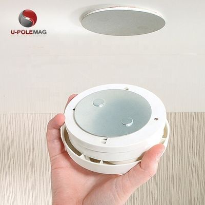 Aplicação de ímã industrial 3pcs Montar detector de fumaça magnético para fácil instalação
