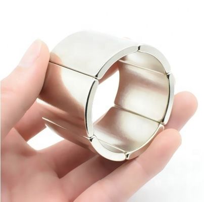Magnético de segmento de Neodímio Epoxi de grau 48SH para tolerância de precisão do motor /-0,05 mm