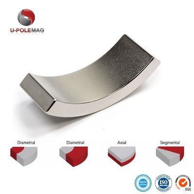 Magnético de segmento de Neodímio Epoxi de grau 48SH para tolerância de precisão do motor /-0,05 mm