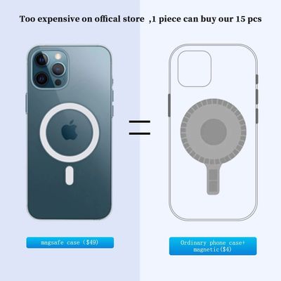 Caixa de telefone Ímã magnética forte para carregamento sem fio Ímã personalizado Neodímio