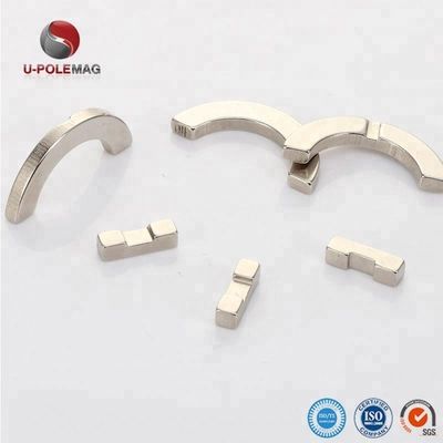 Magnetos de arco de neodímio para rotores de motores bldc Temperatura máxima de funcionamento 80 °C