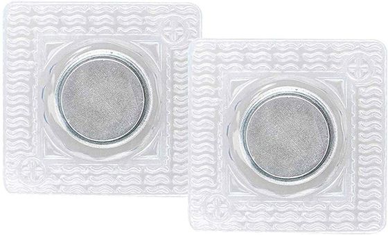 Magnetos Industriais Hidden Sew PVC Invisíveis Botões de Fechamento Magnéticos com Revestimento de Zinco