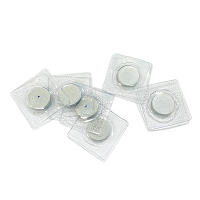 Magnetos Industriais Hidden Sew PVC Invisíveis Botões de Fechamento Magnéticos com Revestimento de Zinco