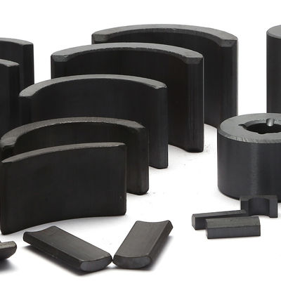 Ímãs industriais Y35 Cerâmica Ferrite Bar Magnet Ring Block Disc Arc sem revestimento