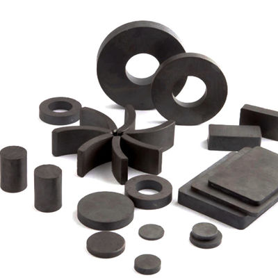 Ímãs industriais Y35 Cerâmica Ferrite Bar Magnet Ring Block Disc Arc sem revestimento