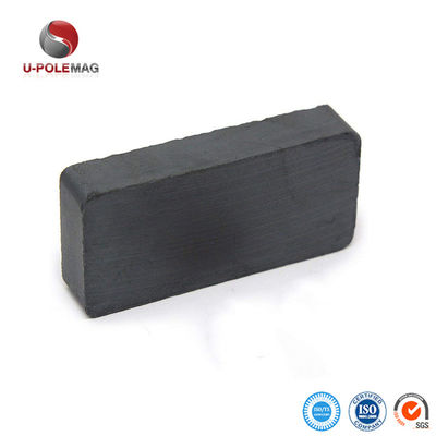 Y30 Y35 Bloco magnético de ferrite duro para a indústria Vickers Dureza Hv 400-700 de superior