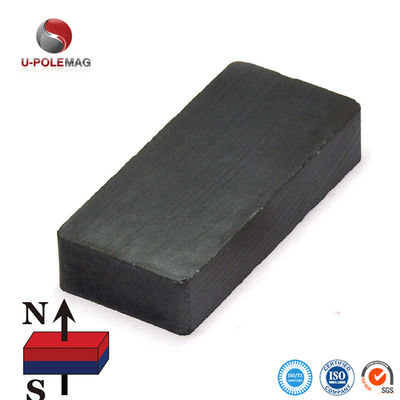 Y30 Y35 Bloco magnético de ferrite duro para a indústria Vickers Dureza Hv 400-700 de superior