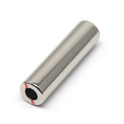 Serviço de corte Personalizado Permanente Magnetizado Axialmente Diametralmente Magnetizado N52 Neodímio Magnético cilindro oco