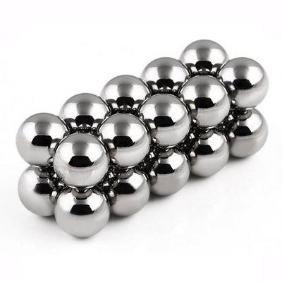 Magnetismo axial superforte Direção Esfera magnética de neodímio para suporte industrial