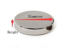 38.1x6.35mm Ímã N52 Super Forte com Tolerância de Precisão /-0.05mm e Revestimento de Níquel