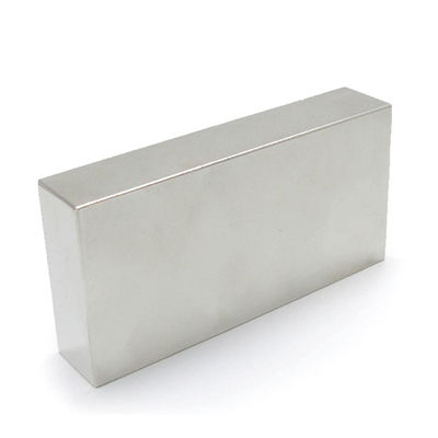 Ímã de neodímio composto Ímã industrial de grande bloco de 100 mm para ímãs permanentes