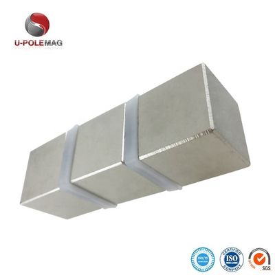 1' Industrial Permanente Níquel Neodímio N52 Magnético de Bloco Forte com Tolerância ± 0,1 mm