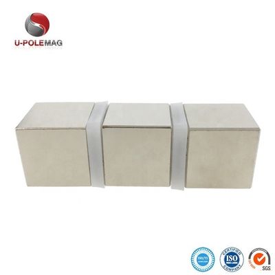 1' Industrial Permanente Níquel Neodímio N52 Magnético de Bloco Forte com Tolerância ± 0,1 mm