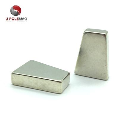 34.66g Grade NdFeB High Temperature 150 Centigrade 48SH NdFeB Magnets com forma de trapezoide