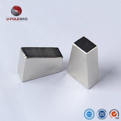 34.66g Grade NdFeB High Temperature 150 Centigrade 48SH NdFeB Magnets com forma de trapezoide
