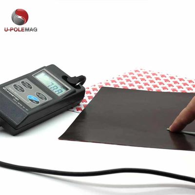 3M Self Adhesive Flexible Neodymium Magnet Sheet A5 Tolerância de tamanho 1% Tolerância elevada