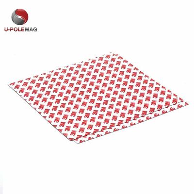 3M Self Adhesive Flexible Neodymium Magnet Sheet A5 Tolerância de tamanho 1% Tolerância elevada