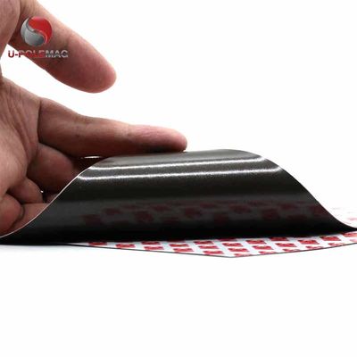 3M Self Adhesive Flexible Neodymium Magnet Sheet A5 Tolerância de tamanho 1% Tolerância elevada