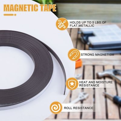 Projetos de bricolage facilitados com o serviço de dobra de ímãs de tiras flexíveis adesivas da 3M
