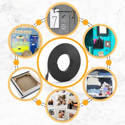Magnetos de tira flexíveis com solução de sinalização e exibição de alta qualidade adesiva 3M