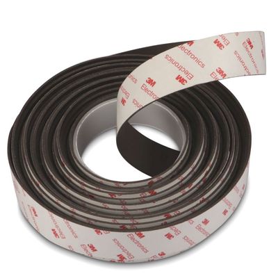 ISO9001 2008 Certificado 1m 10x1.5mm fita adesiva magnética de neodímio flexível e fácil