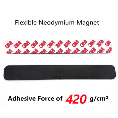 ISO9001 2008 Certificado 1m 10x1.5mm fita adesiva magnética de neodímio flexível e fácil