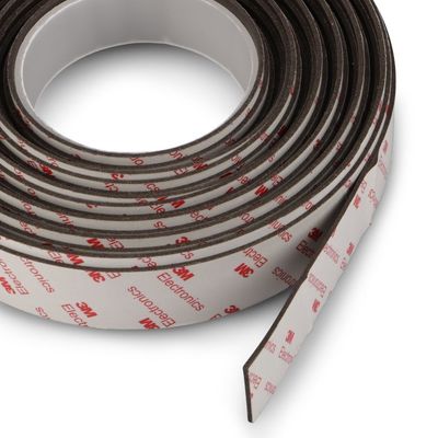 ISO9001 2008 Certificado 1m 10x1.5mm fita adesiva magnética de neodímio flexível e fácil
