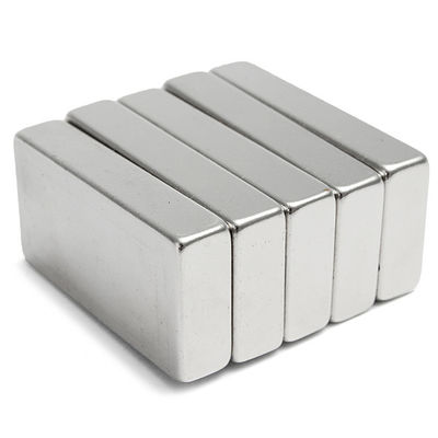 15-20 Dias Tempo de execução Personalizado Gigante N52 Bloco Ímã de neodímio 100x50x20mm ± 1% Tolerância