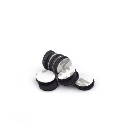 Artesanato DIY Multifuncional Logotipo personalizado Dia20 2mm ímã de borracha redonda com adesivo