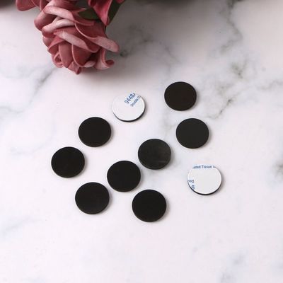 Artesanato DIY Multifuncional Logotipo personalizado Dia20 2mm ímã de borracha redonda com adesivo
