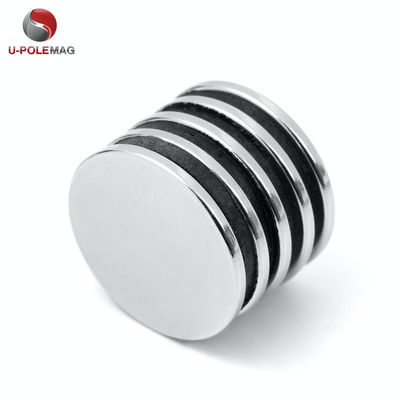 Ímã de disco de neodímio de 16 mm de alta potência permanente com forma e tolerância de ímã de anel