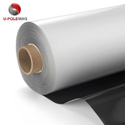 Rolo magnético de borracha PVC branco/Rolo de folha magnética permanente/Material do rolo magnético